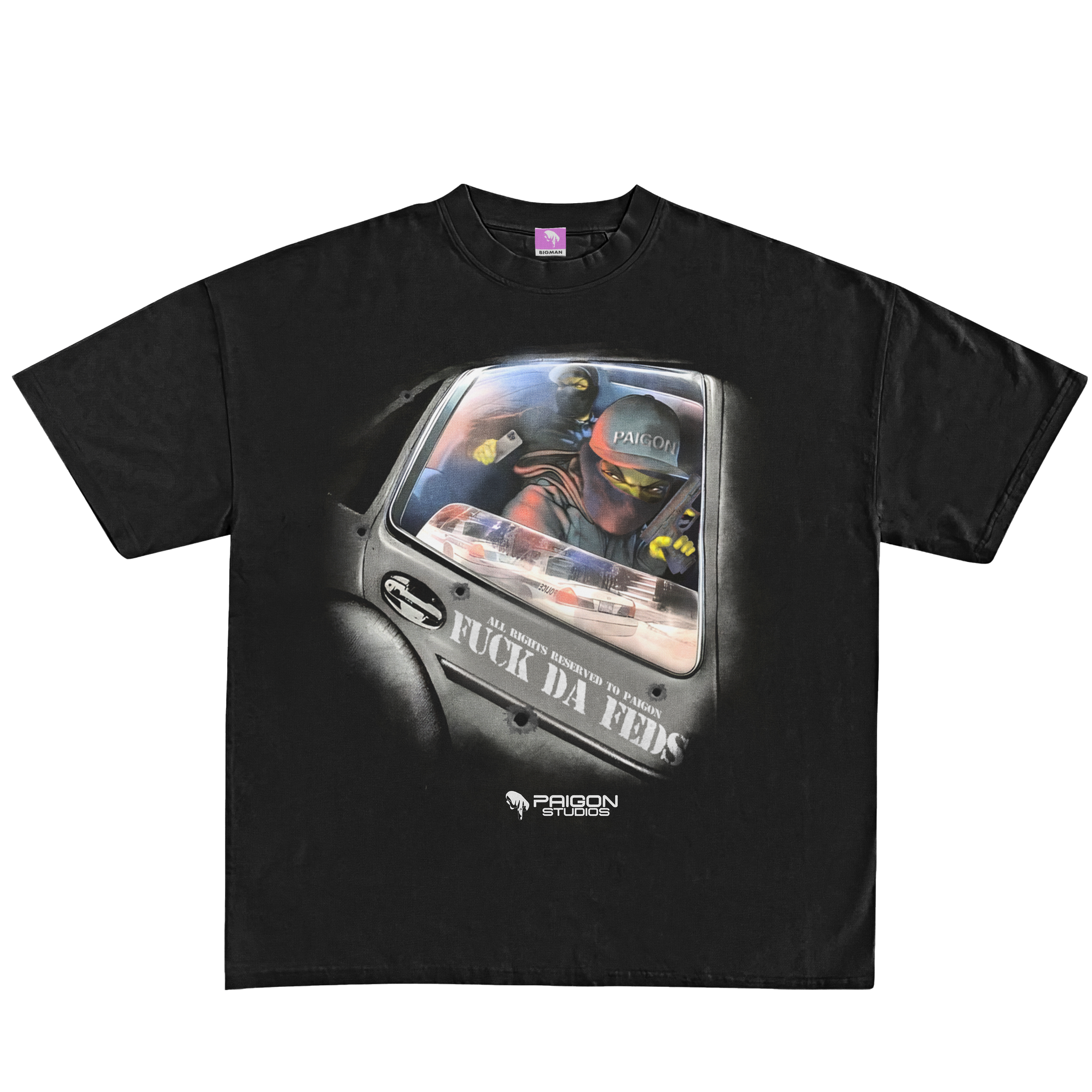 BIGGEST OPS - BLACK TEE