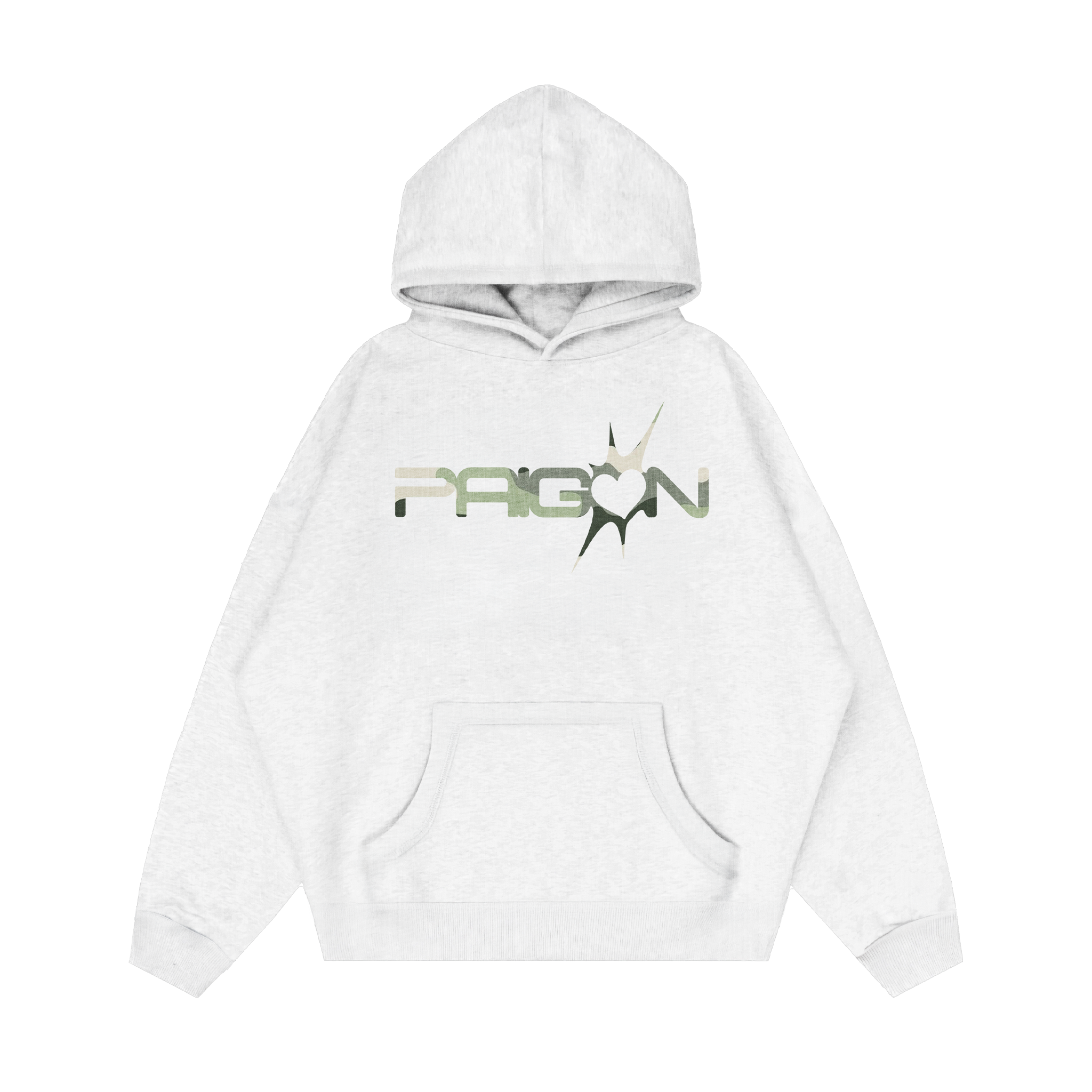 PAIGON CAMO SIGNATURE - WHTE HOODIE