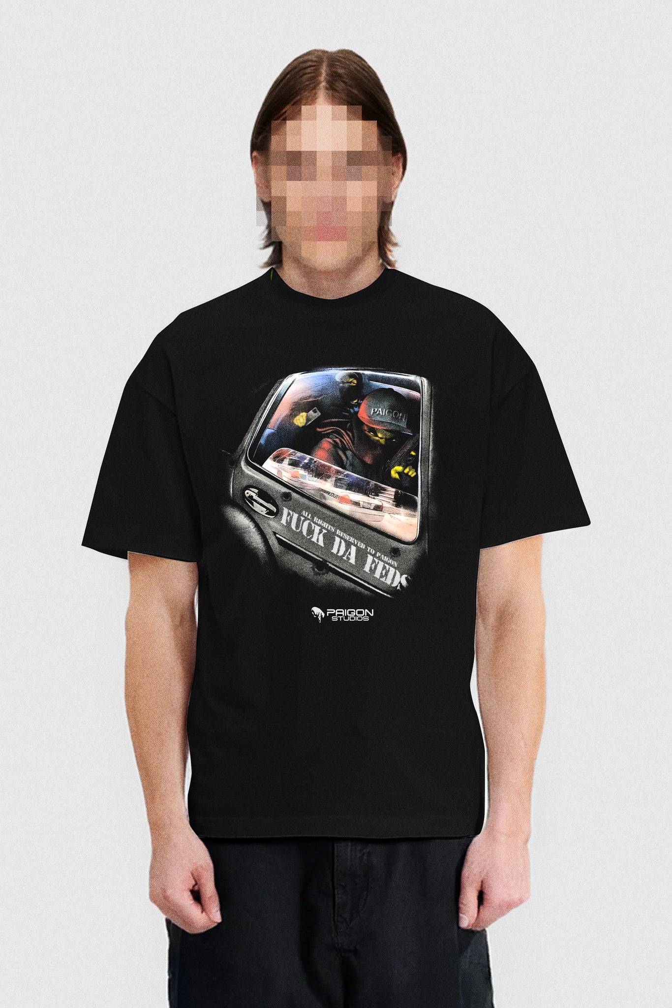 BIGGEST OPS - BLACK TEE