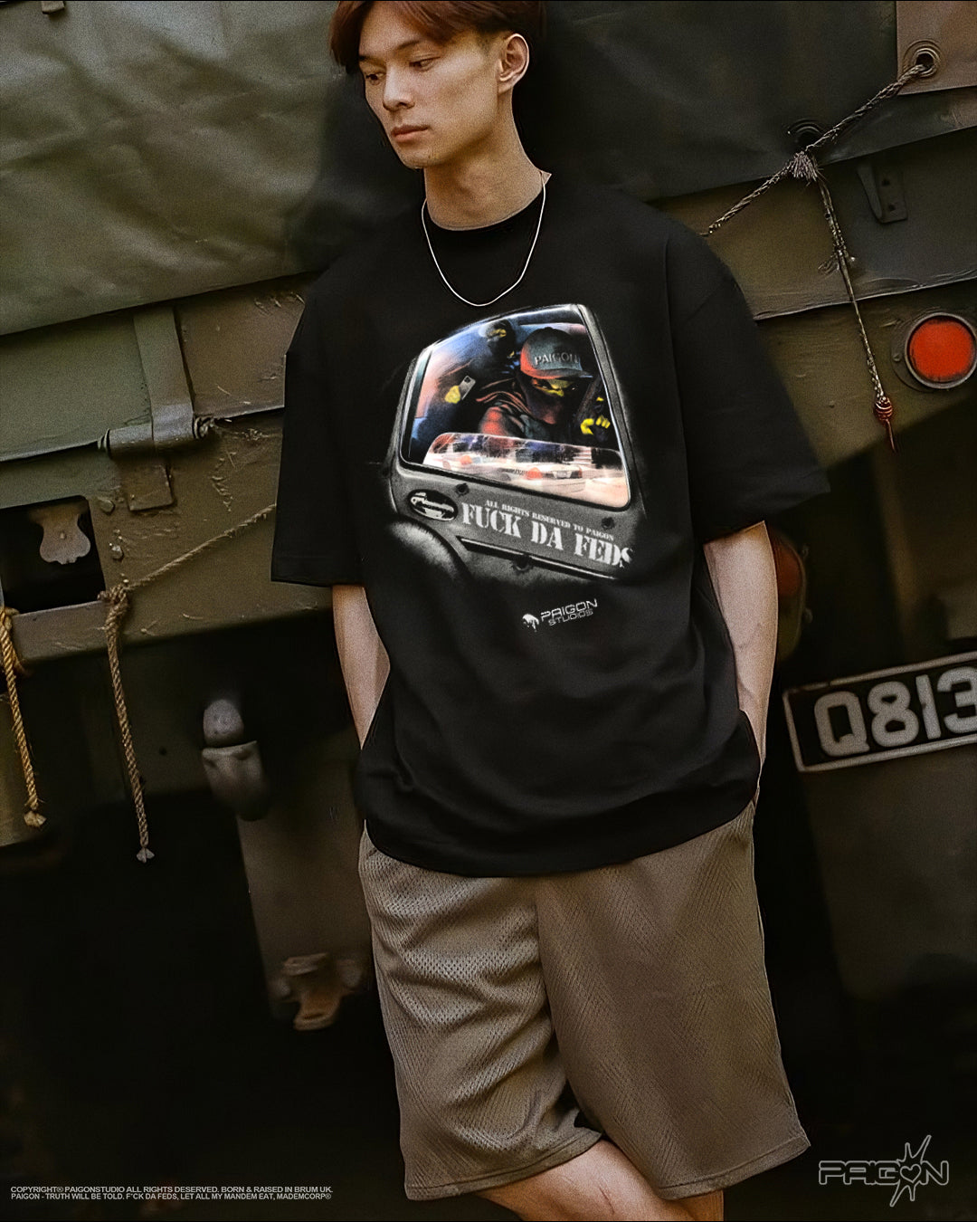 BIGGEST OPS - BLACK TEE