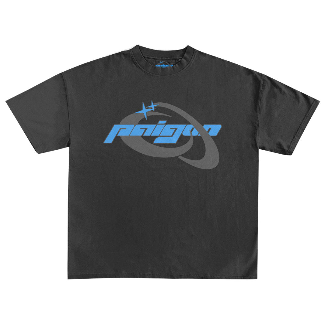 BLUE THUNDERDASH - BLACK TEE