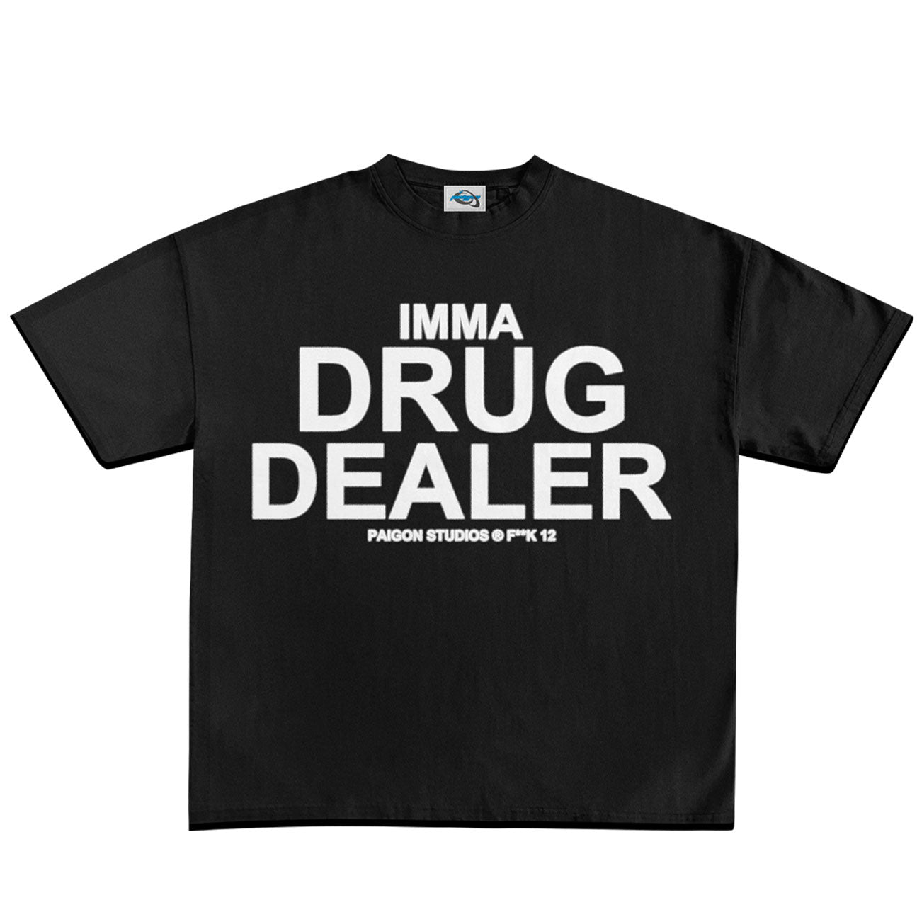 DRUG DEALERR - WHITE & BLACK TEE