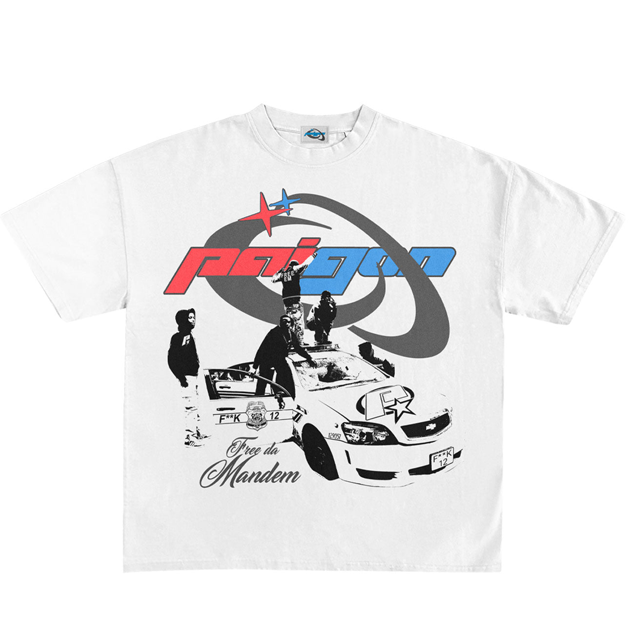 REALLY HATE FEDS - WHITE TEE